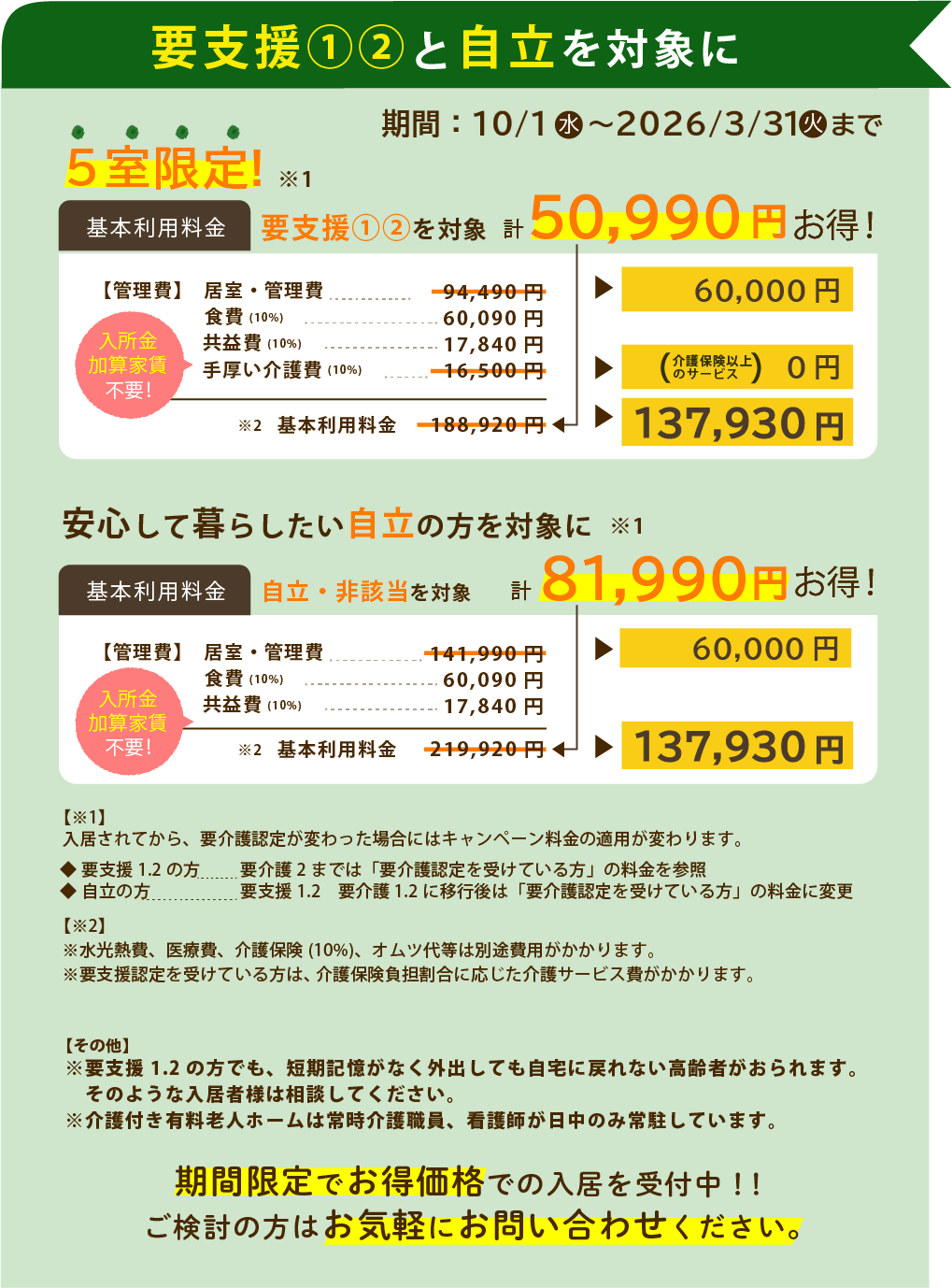 第二弾キャンペーン