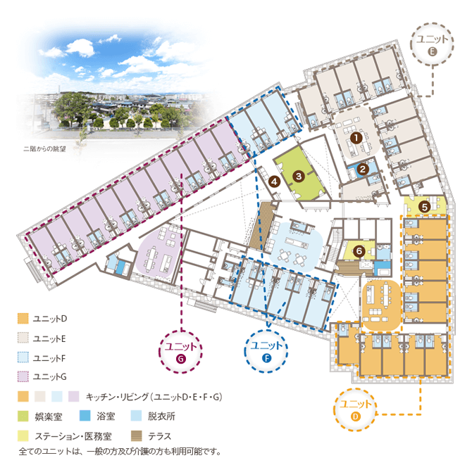 １階見取り図